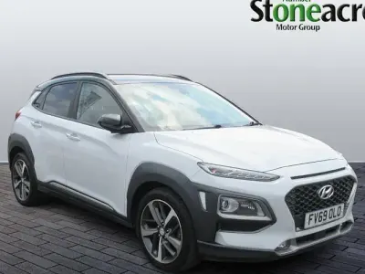 Used Hyundai Kona Premium 177 HP (130 kW) 2019 White SUV