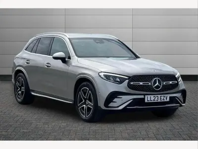 Used Mercedes GLC300e AMG line 254 HP (186 kW) 2023 Silver SUV