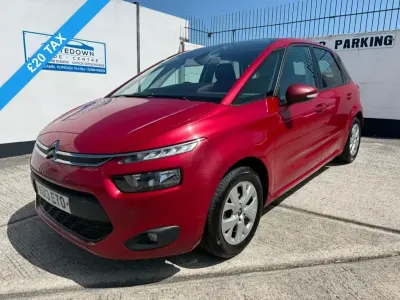Used Citroën C4 Picasso VTR Sport 115 HP (84 kW) 2013 Red MPV