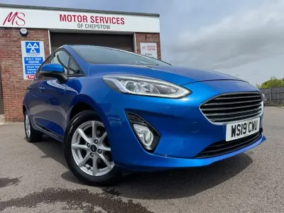 Used Ford Fiesta Zetec 2019 Blue Hatchback