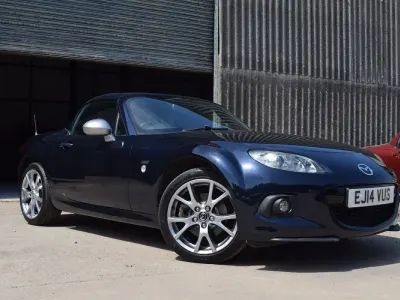 Used Mazda MX5 Edition 126 HP (92 kW) 2014 Blue Cabriolet