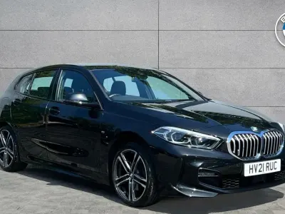 Used BMW 118 M Sport 134 HP (98 kW) 2021 Black Hatchback