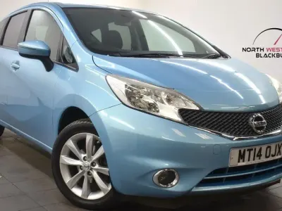 Used Nissan Note Acenta Premium 98 HP (72 kW) 2014 Blue Hatchback