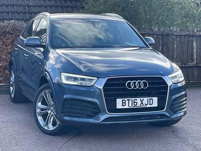 Blue Used 2016 Audi Q3 S-line plus SUV | £10,995 (Fair price)