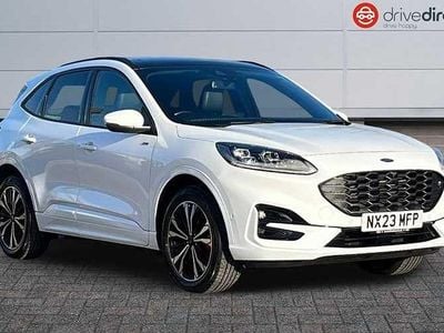 Solid frozen white Used 2023 Ford Kuga ST-Line X SUV | £19,350 (Good price)