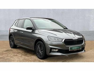 Used Skoda Fabia Design Edition 80 HP (58 kW) 2025 Graphite grey metallic black magic pearl effect Hatchback