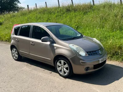 Used Nissan Note Tekna 110 HP (80 kW) 2008 Beige Hatchback