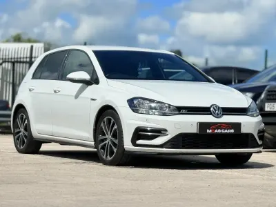 Used VW Golf VII R-line 150 HP (110 kW) 2018 White Hatchback