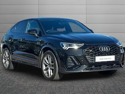 Used Audi Q3 Sportback Black Edition 148 HP (108 kW) 2023 Mythos black SUV