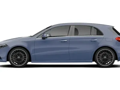 Usado Mercedes A250 AMG Line Premium Plus 218 HP (160 kW) 2022 Azul Citadino