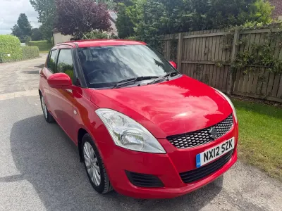 Used Suzuki Swift SZ3 94 HP (69 kW) 2012 Red Hatchback