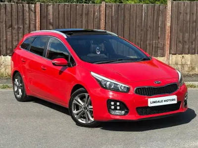 Used Kia Ceed GT-Line S 120 HP (88 kW) 2017 Red Hatchback