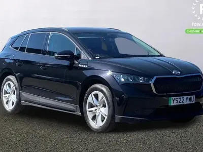 Used Skoda Enyaq iV ecoSuite 131 kW (179 HP) 2022 Black SUV