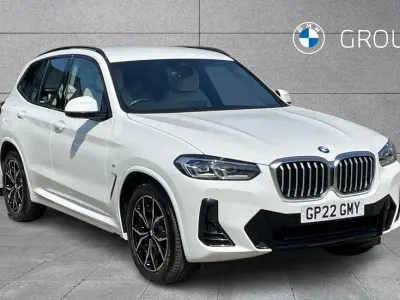 Used BMW X3 M Sport 190 HP (139 kW) 2022 White SUV
