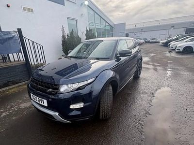 Gebraucht Land Rover Range Rover evoque Dynamic 190 PS (139 kW) 2013 Blau SUV