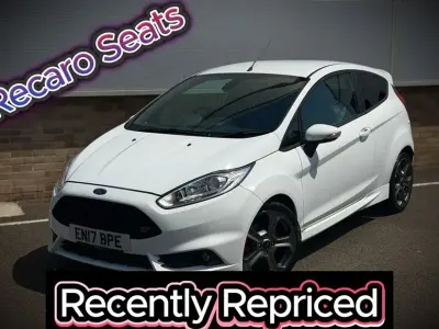 Used Ford Fiesta ST 182 HP (133 kW) 2017 White Hatchback
