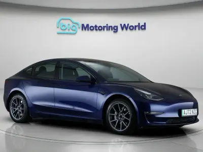 Used Tesla Model 3 Long Range AWD 366 kW (498 HP) 2022 Blue Sedan