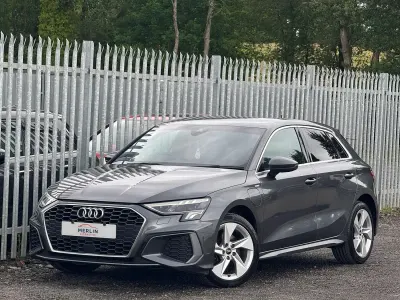 Used Audi A3 Sportback S-Line 204 HP (150 kW) 2022 Grey Hatchback