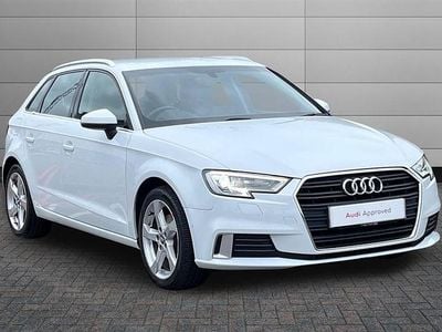 Used Audi A3 Sport 150 HP (110 kW) 2019 White Sedan