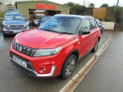 Red Used 2022 Suzuki Vitara SZ-T Hatchback | £13,995 (Fair price)