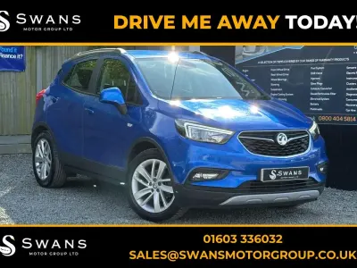 Used Vauxhall Mokka X Design Edition 140 HP (102 kW) 2017 Blue SUV