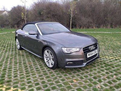 Used Audi A5 Cabriolet S-Line 2014 Grey Cabriolet