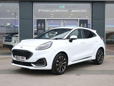 White Used 2023 Ford Puma ST-Line Hatchback | £16,600 (Fair price)