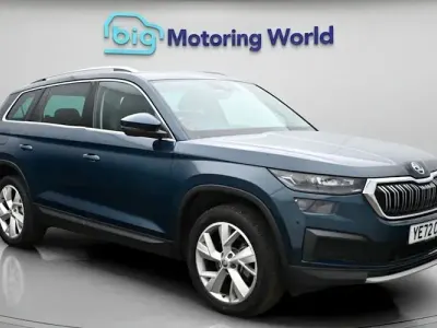 Używany Skoda Kodiaq SE L 150 KM (110 kW) 2021 Niebieski SUV