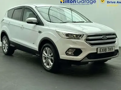 Used Ford Kuga Titanium 180 HP (132 kW) 2018 White SUV