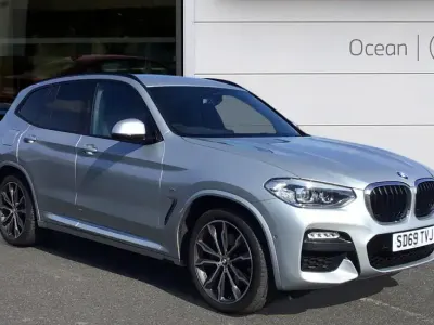 Used BMW X3 M Sport 187 HP (137 kW) 2019 Silver SUV