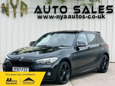 Used BMW 116 M Sport 2017 Black Hatchback