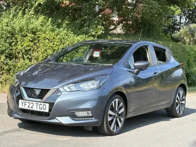 Used Nissan Micra Tekna 92 HP (67 kW) 2022 Grey Hatchback