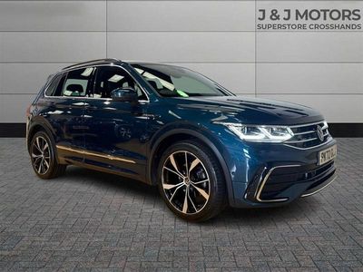 Używany VW Tiguan R-line 150 KM (110 kW) 2022 Niebieski SUV