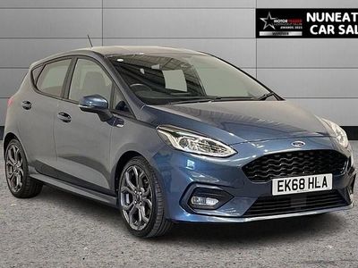 Blue Used 2018 Ford Fiesta ST-Line Hatchback | £9,400 (Fair price)