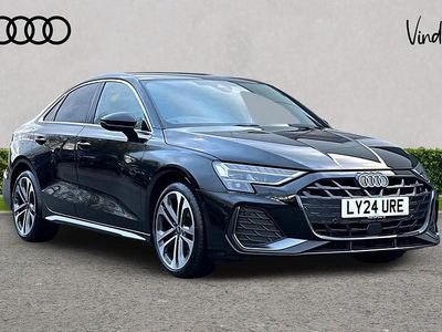 Used Audi A3 S-Line 147 HP (108 kW) 2024 Black Sedan