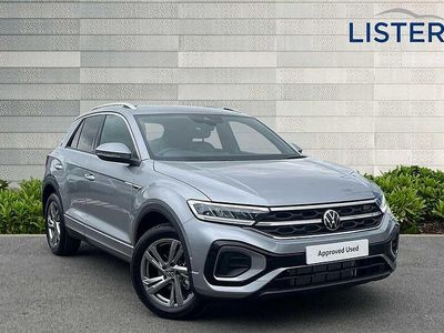 Pyrite silver New 2025 VW T-Roc R-line SUV | £30,961 (Expensive)