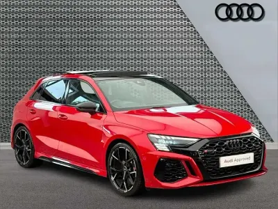 Used Audi RS3 Comfort 400 HP (294 kW) 2022 Red Sedan