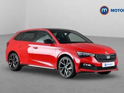 Used Skoda Scala Monte Carlo 110 HP (80 kW) 2021 Red Hatchback