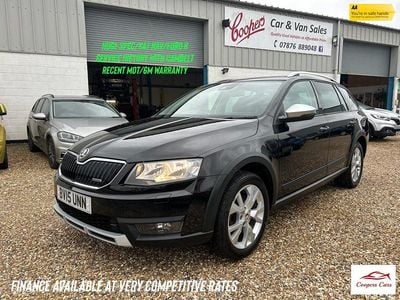 Black Used 2015 Skoda Octavia Scout 4x4 Estate | £8,995 (Fair price)