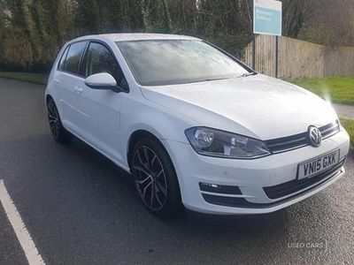 Used VW Golf VII Match 105 HP (77 kW) 2015 White Hatchback