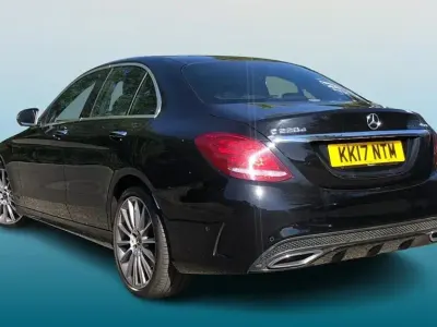 Used Mercedes C220 AMG Line Premium 2017 Black Sedan