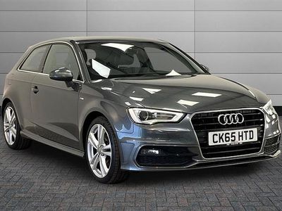 Used Audi A3 S-Line 150 HP (110 kW) 2015 Grey Hatchback