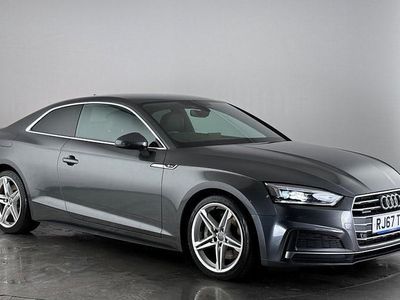 Grey Used 2017 Audi A5 S-Line Coupe | £15,500 (A bit pricey)