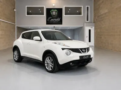 Used Nissan Juke Acenta 117 HP (86 kW) 2013 White SUV