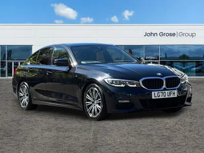 Used BMW 320 M Sport 2020 Black Sedan
