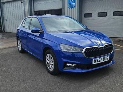 Used Skoda Fabia Comfort 95 HP (69 kW) 2022 Blue Hatchback