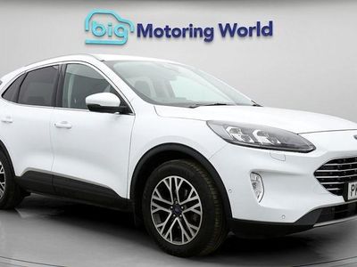 Used Ford Kuga Titanium 150 HP (110 kW) 2020 White SUV