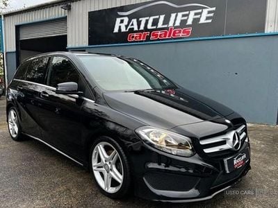 Used Mercedes B200 AMG line 136 HP (100 kW) 2015 Black MPV