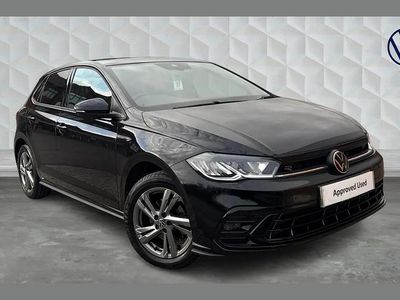Used VW Polo R-line 110 HP (80 kW) 2023 Black Hatchback
