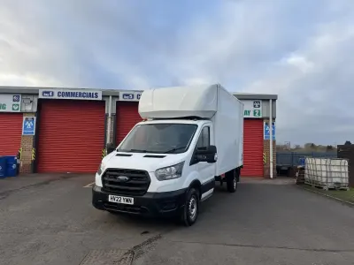 Begagnad Ford Transit S 130 HK (95 kW) 2022 Vit Cab
